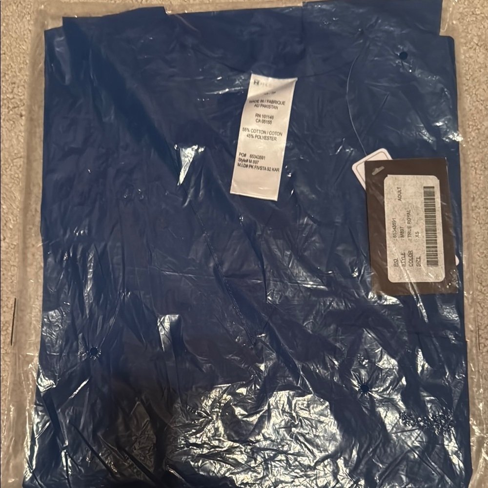 Harringtons Adult True Royal Scrub Set